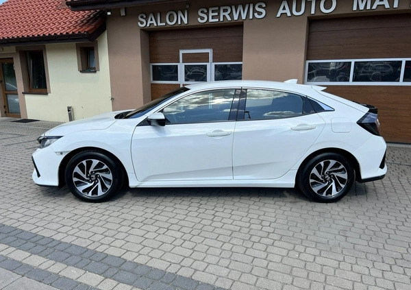 Honda Civic cena 57900 przebieg: 124000, rok produkcji 2017 z Knurów małe 301